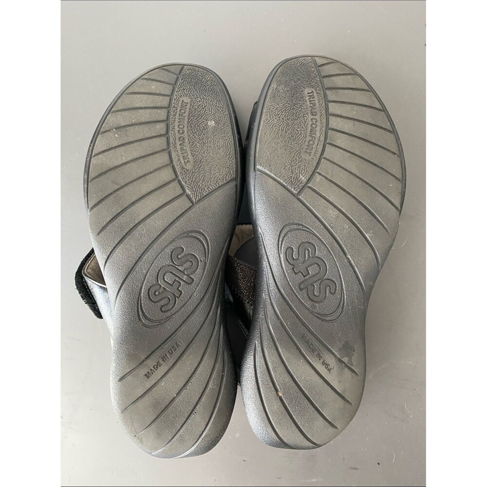 SAS Black Women's Comfort Slingback Sandals Sz 9 Regular Width - Picture 9 of 16